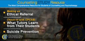CT Podcast Ep144 featured image – Suicide Prevention for Counsellors